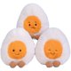 thumbnail image 2 of Juguete de peluche de huevo cocido de dibujos animados de 23 cm, juguete de comida, huevo escalfado relleno, diferentes emociones, muñeco apaciguador para bebé, decoración de fiesta, regalos para niño, 2 of 5