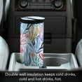 thumbnail image 5 of Highland Home "Coral Coast" 17 oz. Double Wall Stainless Steel Tumbler w/Lid, 5 of 6