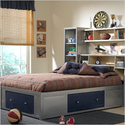 Hilale Universal Storage Platform Bed W Bookcase Headboard Hilale Universal Storage Platform Bed W Bookcase Headboard Twin