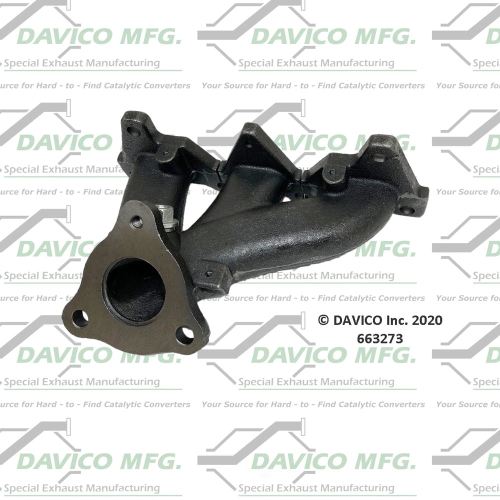 Davico Mfg 663273 Stand alone Exact-Fit exhaust manifold