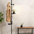 thumbnail image 5 of KAYYELAMP  Vertical Clip-On Spotlight, 7W, Dimmable, Adjustable Angle, Lighting Beam 15-60° Black Retro Spotlight Attaches to Balusters, Vertical Round Pipe, Easy to Move, 5 of 7