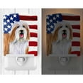 thumbnail image 2 of Caroline's Treasures SS4245CNL Flag with Bearded Collie Ceramic Night Light, 6x4x3", multicolor, 2 of 2