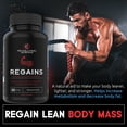 thumbnail image 2 of Regains HGH Supplements for Men & Women, Muscle Building Human Growth Hormone by REVSCI, 60 Capsules, 2 of 9