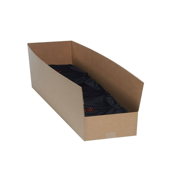 Box Partners Warehouse Rack Bins 10" x 42" x 10" Kraft 10/Bundle BINW101042