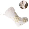 thumbnail image 1 of Calcetines de decoración de felpa navideña, colgante de calcetín navideño, bolsa de regalo de decoración navideña, colgante de calcetines de árbol de Navidad, 1 of 5