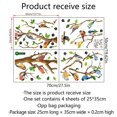 thumbnail image 3 of stickers Fentre Rencontre D'oiseaux Electrostatique I Dcoration De Fentres Autocollants Branche D'arbre Plantes Fleurs T I Stickers Vitre Salon Et, 3 of 5