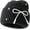 Black, variant on Bow-Tie Beanie Hat Women Knit Retro Y2K Skull Cap Solid Color Soft Ski Hat Plush Crochet Winter Warm Hats