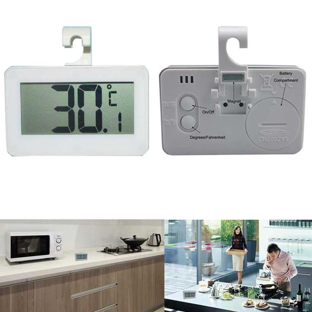 NEU Digital LCD Fridge Freezer Thermometer Magnet Stand Hanging 7T6R E1Z Z Z5G0