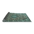 thumbnail image 2 of Ahgly Company Indoor Rectangle Persian Light Blue Traditional Area Rugs, 4' x 6', 2 of 4