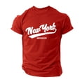 thumbnail image 6 of Leey-World Men's T-Shirts Soft Cotton Blend Crew Neck Tee Athletic Fit Plain & Logo Basic T-Shirt for Men Mens T Shirt(Red,M), 6 of 8