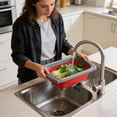 thumbnail image 4 of zhangmingg Kitchen Strainer with Extended Handle for Efficient Fruit Berry and Vegetable Washing, 4 of 6
