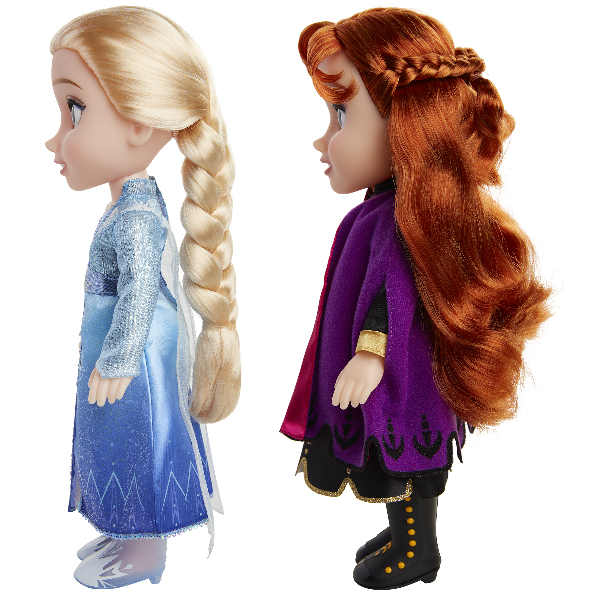 Disney Princess Anna and Elsa 14 Inch Singing Sisters Feature Fashion Doll 2 Pack - image 2 of 12