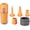 Orange, variant on Portable Rechargeable Air Pump Inflate Deflate Dual Use Mini Electric Pump High Pressure with Emergency Light for Air Mattress Swim Ring Inflatable Boat Vacuum Camping Outdoor Supplies