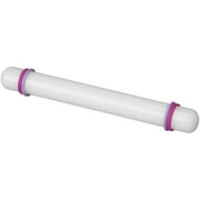 Wilton Fondant Rolling Pin, 1.22 x 9 in., Rings Included