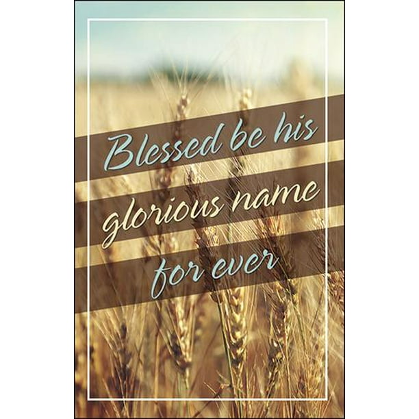 Anchor Wallace Church Bulletin Blessed be his Glorious Name for ever