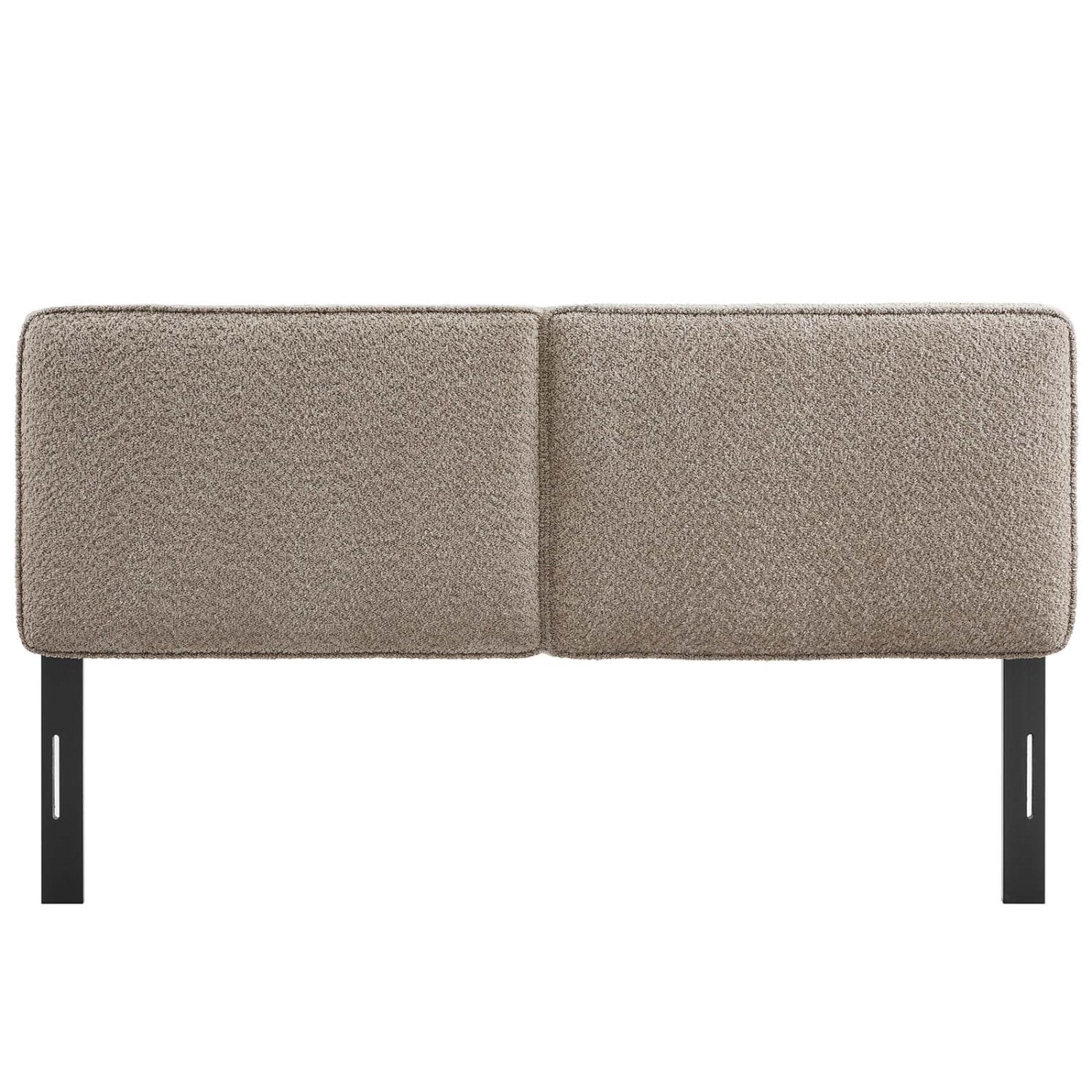 Headboard, Full Size, Oatmeal, Fabric, French Bedroom, Modern Contemporary HB36841
