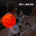 thumbnail image 4 of RealPlay Light Up Basketball Indoor and Outdoor Basketball with Rechargeable LED Lights, Orange, 4 of 9