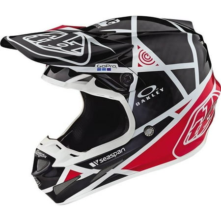 Troy Aikman Signed Helmet - Troy Lee Designs SE4 Carbon Metric Helmet