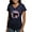 Navy, variant on CafePress - Giant Schnauzer Patriot Women's V Neck Dark T Shir - Women's V-Neck Dark T-Shirt