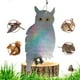 thumbnail image 4 of Señuelo Reflectante CUTICAT de Pájaros Espantapájaros Búho reflexivo, 4 of 8