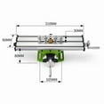 thumbnail image 3 of Functional Worktable Bench Drill Vise Fixture Milling Drill Table X And Y-axis Adjustment Coordinate Table For Mini Drill, 3 of 6