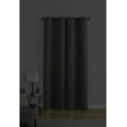 thumbnail image 5 of Mainstays Room Darkening Grommet Curtain Panel Pair, Set of 2, Gray, 30"W x 84"L, 5 of 6