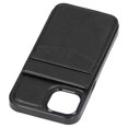 thumbnail image 3 of Black PU Leather Wallet Phone Case with Magnetic Buckle for iPhone 13 - 6.1in, 3 of 5