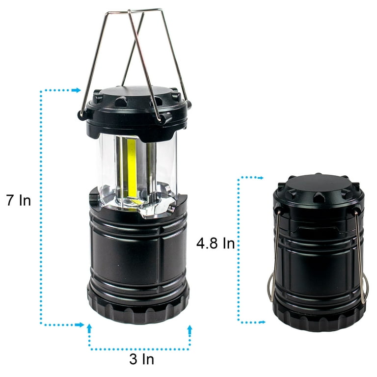Portable Collapsible COB LED Camping Lantern - Military Tough Light LED COB  Tactical Lantern - Ultra Bright & Portable - For Hiking Camping Home Power  Outages or Other Emergencies - NEW 