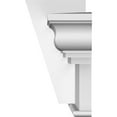 thumbnail image 4 of Ekena Millwork 160" Bottom Width x 168 1/2" Top Width x 12"H x 1 1/4"P Craftsman Crosshead w/ Flat Keystone, 4 of 24