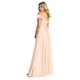 thumbnail image 2 of Formal Dress Shops Inc Juniors Womens Floral Bridesmaid Dress, 2 of 5
