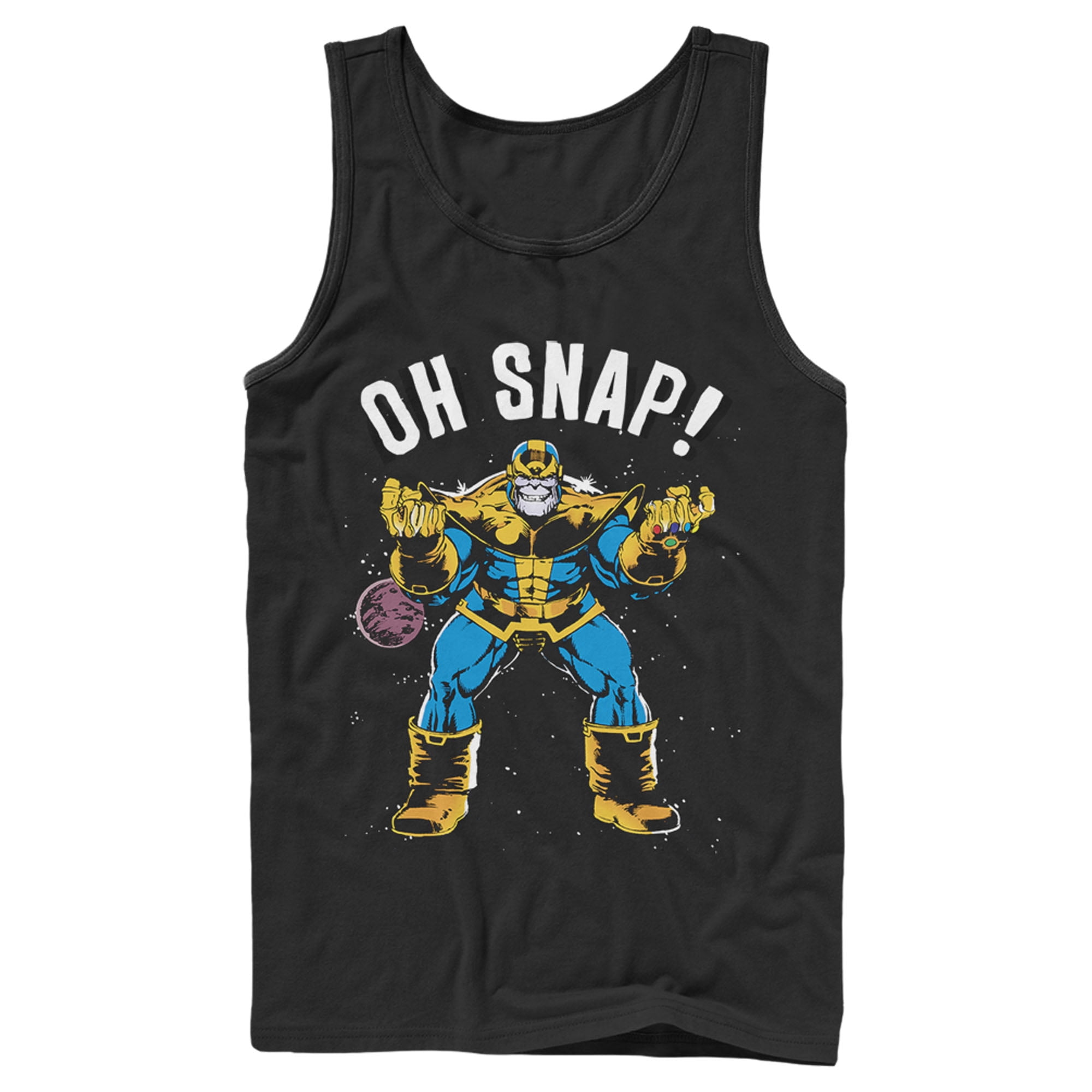 Marvel Men's Marvel Thanos Retro Oh Snap Tank Top