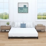 Maenizi Low 3 inch Full Size Bed Frame, Heavy Duty Metal Platform Low Bed Frame Full, No Box Spring Needed, Noise Free, Easy Assembly, Black - Walmart.com