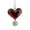 A, variant on EWASWON Valentine's Day Wire Wrapped Red Acrylic Heart Ornament - Sentimental Inspirational Keepsake Gift for Hanging Home Party Decor (Her/Him/Friend)