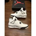 thumbnail image 2 of N I-K-E A i r-Jor-dan 4 Retro White Cement (2025) FV5029-100 Men's Size 11 Preowned, 2 of 6
