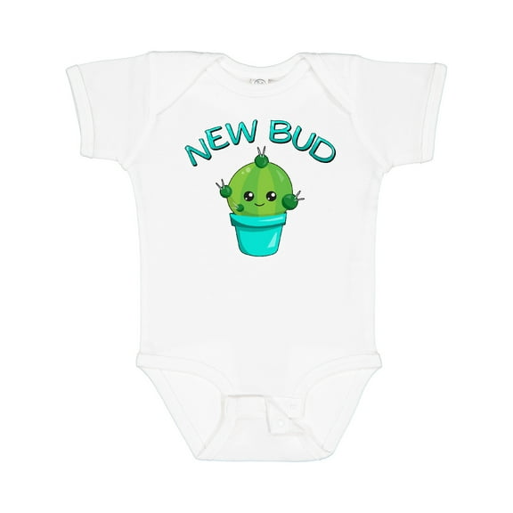 Inktastic New Bud Cute Baby Cactus Boys or Girls Baby Bodysuit
