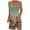 Gray, variant on Womens Dresses Plus Size Sleeveless V-Neck Solid Color Pocket Summer Dress Gray M