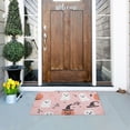 thumbnail image 5 of Yayeee Doormat for Indoor Entrance 32" x 20" Non Slippery Floor Rug, Pink Halloween Ghosts, 5 of 8