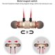 thumbnail image 5 of Auriculares Nuevos auriculares magnéticos Bluetooth compatibles con auriculares inalámbricos reducción de ruido en la oreja auriculares deportivos para colgar en el cuello, 5 of 5