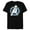 Black, variant on Marvel Avengers: Endgame Logo Silver Speed - Short Sleeve Blended T-Shirt for Adults - Customized-Yellow
