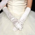 thumbnail image 3 of Guantes de novia Guantes de boda Guantes de fiesta Guantes festivos Multicolor, 3 of 5