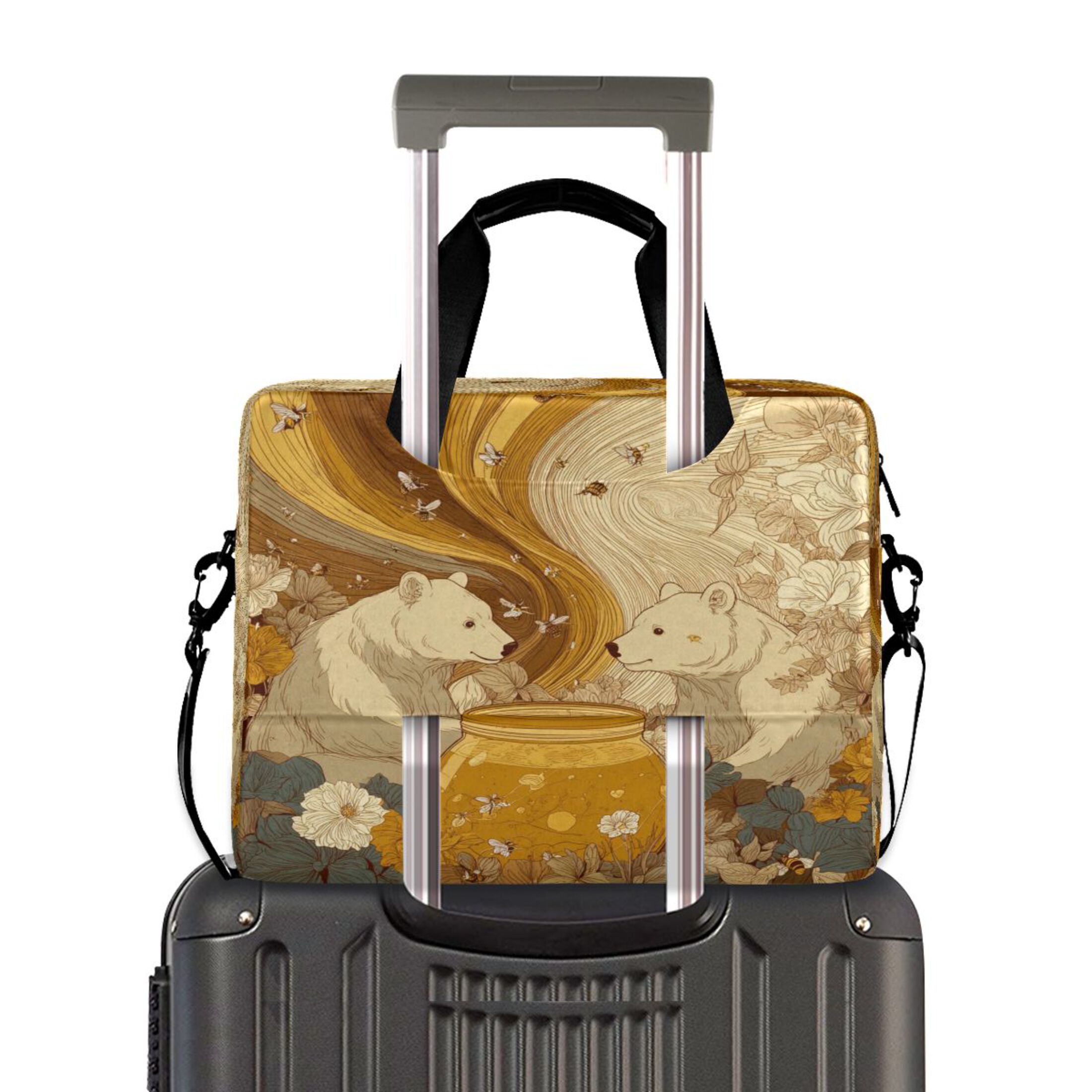Laptop Bag Laptop Briefcase 15.7 x 3 x 11.8 Inches Laptop Bag Briefcases Laptop Storage Travel Laptop Bag Work Laptop Bag Two Bears