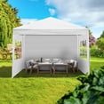 thumbnail image 5 of SONGMY 10x10 Foot Outdoor Canopy Party Wedding Tent Pavilion Gazebo with 4 Walls White Waterproof Event Shelter for Ceremonies Receptions and Gatherings, 5 of 8