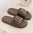 thumbnail image 2 of Slippers for Women,Men And Women Shoes Indoor And Outdoor Home Slippers Fashion Cartoon Lightweight Sandals,Womens Slippers,Coffee,9, 2 of 3