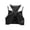 Black, variant on AWHAO Breathable and adjustable running hydration vest, backpack for running, camping, Green