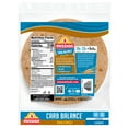 thumbnail image 3 of Mission Super Soft Carb Balance Whole Wheat Burrito Flour Tortillas, 20 oz, 8 Count, 3 of 8