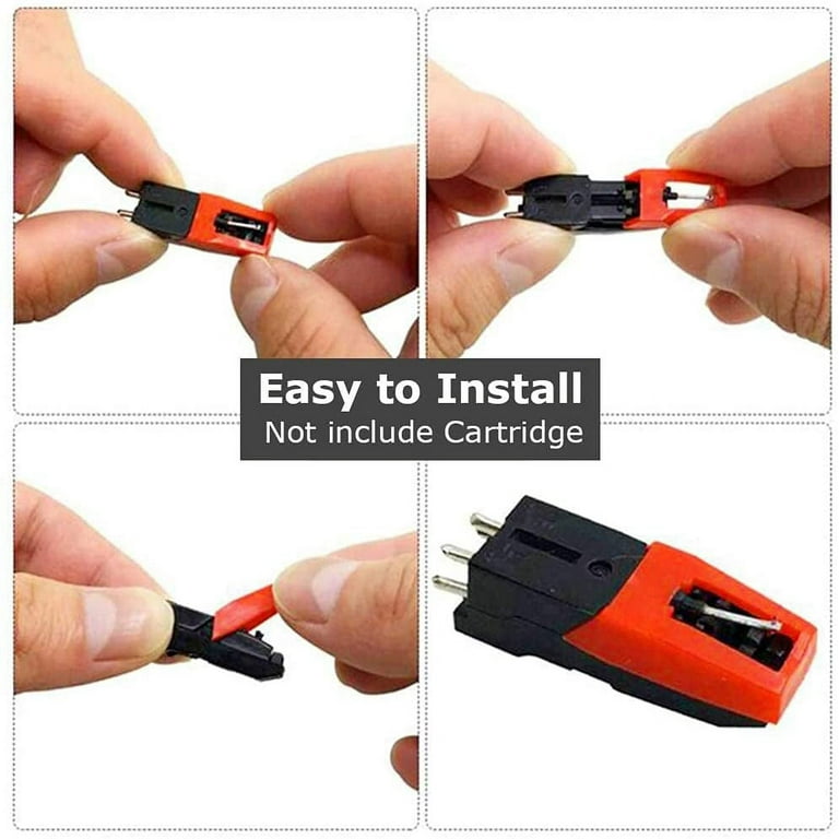 Aazon.co: 2 Pack Ruby Record Player Needles Replaceent, Turntable Needles Stylus For Crosley