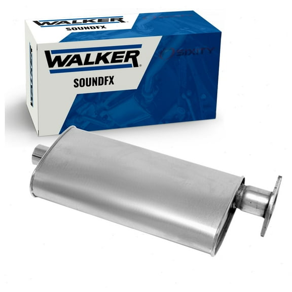 Walker SoundFX Exhaust Muffler compatible with Chevrolet Blazer 4.3L V6 2000-2005