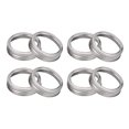 thumbnail image 7 of Uxcell Stainless Steel Regular Mouth  Mason Jar Replacement Rings Anti-rust for Mason Ball Canning Jars 8Pcs, 7 of 7
