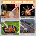 thumbnail image 2 of 2 Pack Electric Candle Lighters, Windproof Flameless & Double Safety Lock Design, USB Rechargeable Lighter with Extended Handle, Suitable for Candles, BBQ, Camping, Gas Stove, Festivals Gift (Pink), 2 of 7