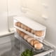 thumbnail image 2 of Dispensador de Huevos con Ruedas, Caja de Almacenamiento de Huevos, Organizador de Huevos de Doble Capa con Tapa, Organizador de Almacenamiento para Restaurante, 2 of 5